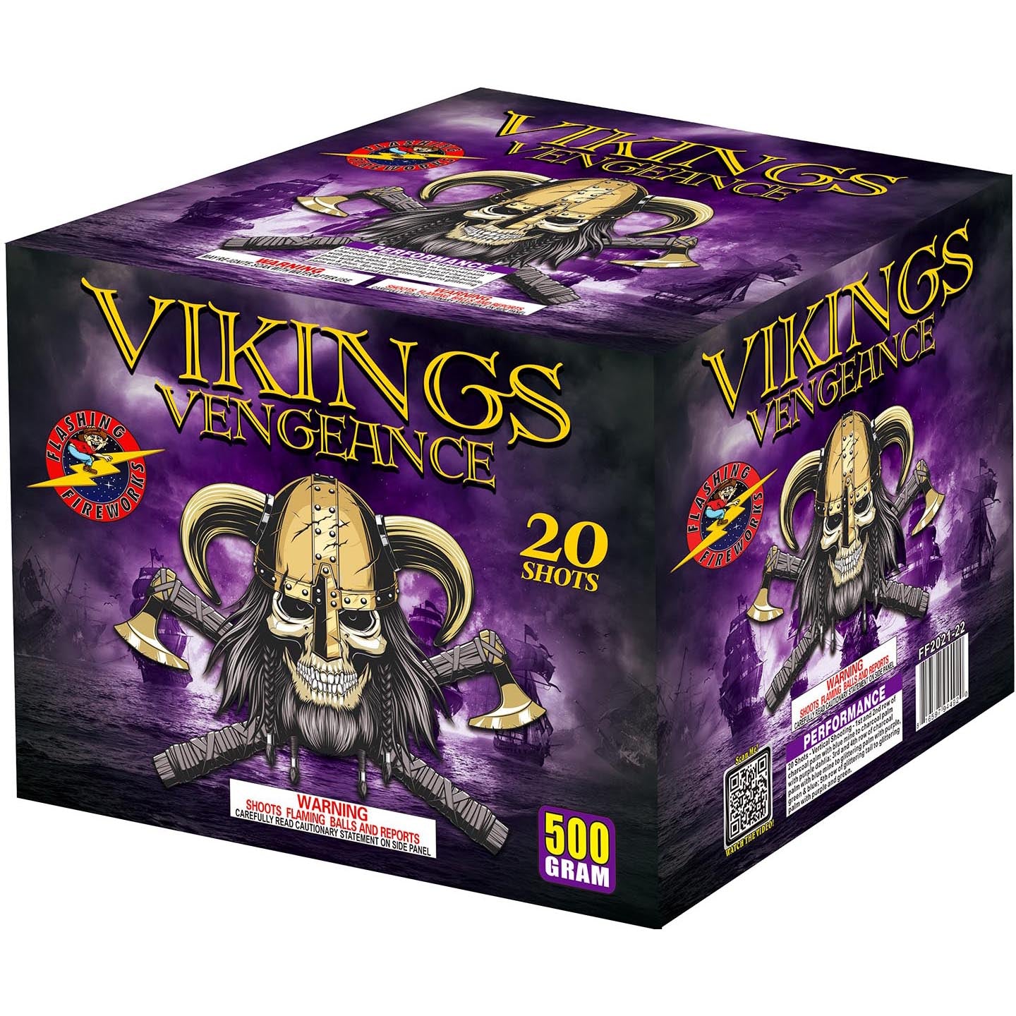 Vikings Vengeance | Cakes | Flashing Fireworks