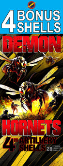 Demon Hornets 4" Canister Shells