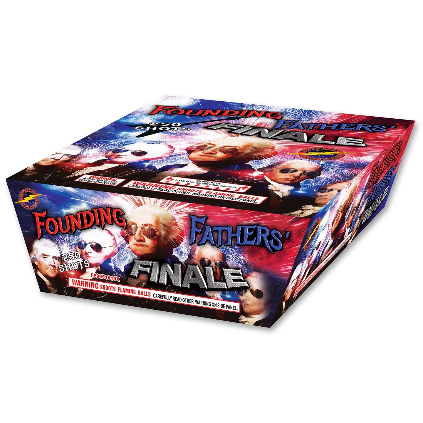 America's 250th Ann. Cakes | Flashing Fireworks