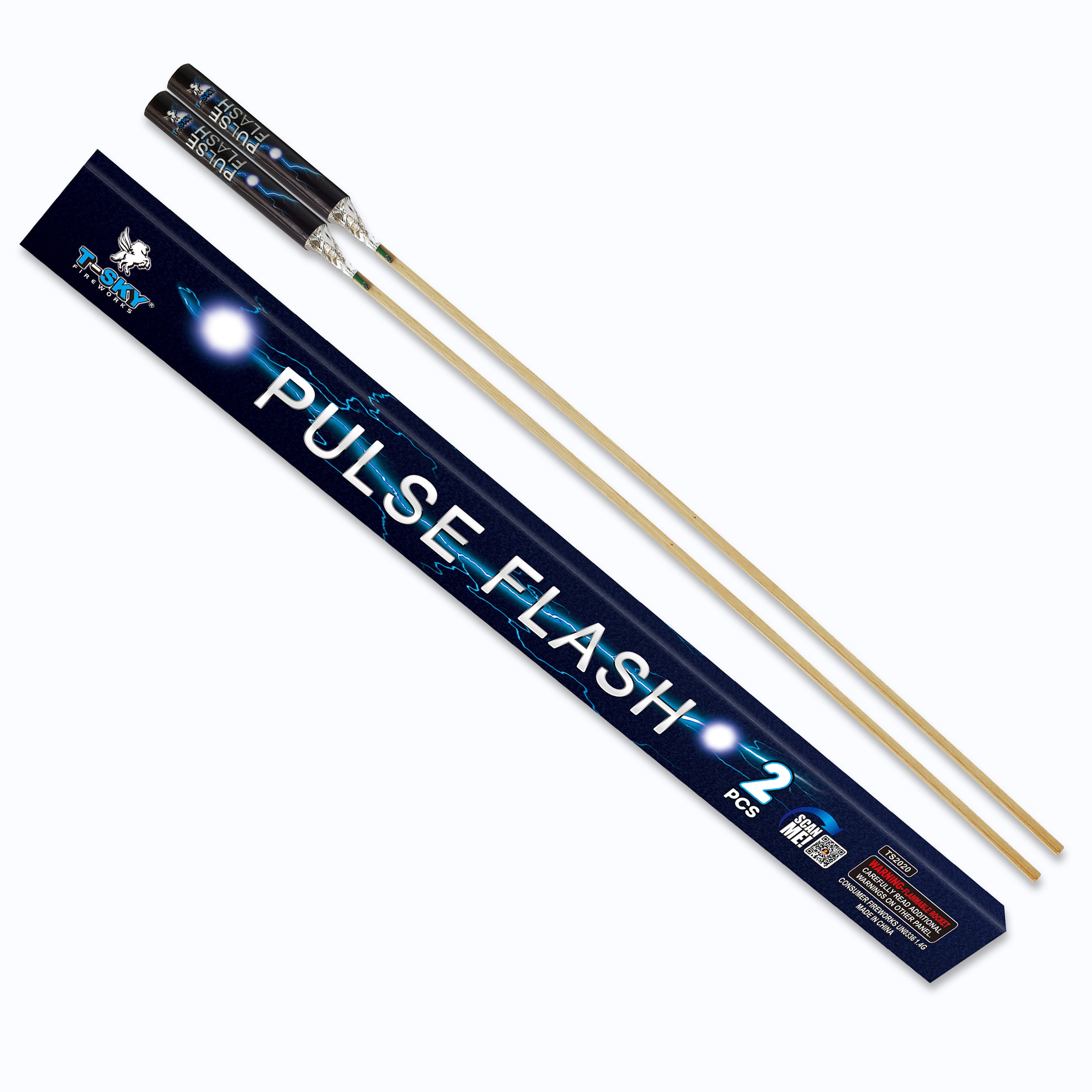Firework Ground Stick Pulse Flash Stick Rockets | Stick Rockets | Flashing Fireworks