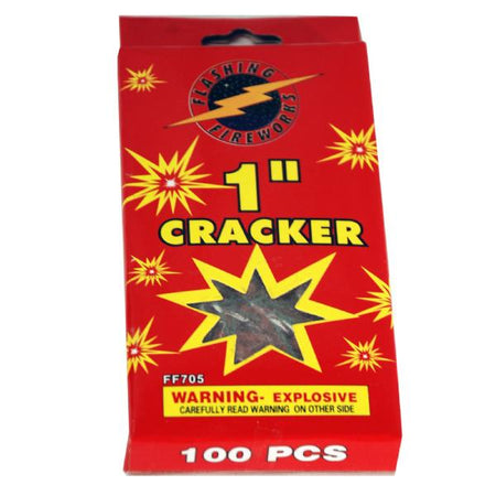 1 Inch Cracker (waterproof) by Flashing Fireworks Wholesale