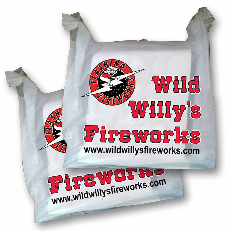 Wild Will's Shopping Bags by Flashing Fireworks Wholesale