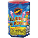 Blue Stars with Report by Flashing Fireworks Wholesale