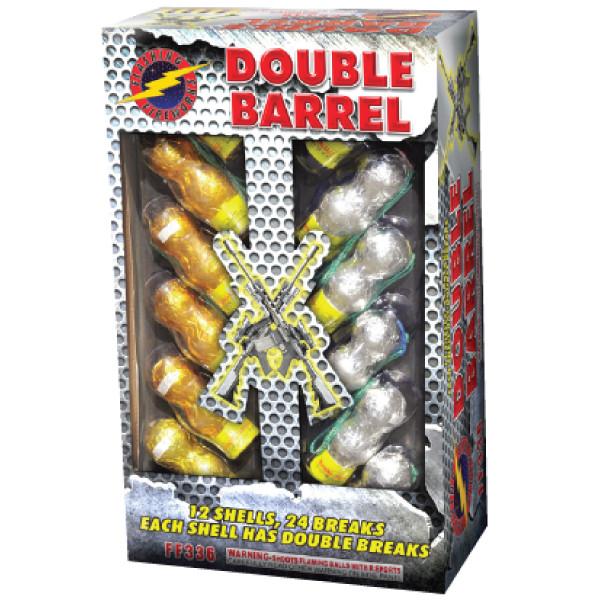 Double Barrel by Flashing Fireworks Wholesale
