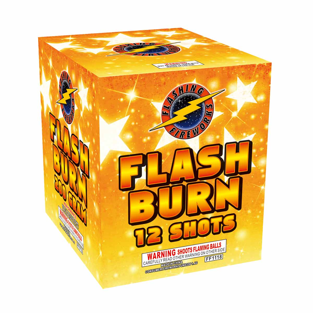 Flash Burn | Cakes | Flashing Fireworks