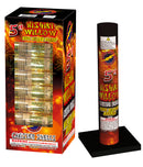 5 Inch Nishiki Willow Canister Shells by Flashing Fireworks Wholesale