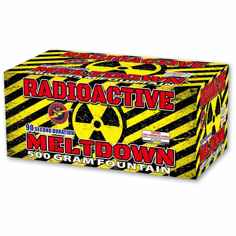 Radioactive Meltdown Fountain by Flashing Fireworks Wholesale
