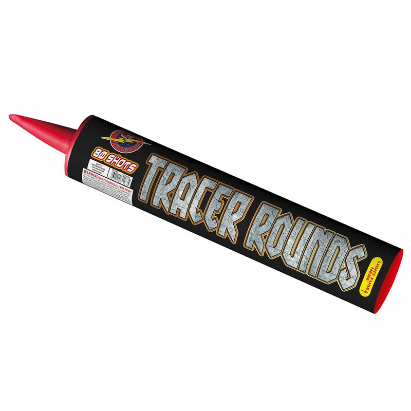 Tracer Rounds Roman Candle by Flashing Fireworks Wholesale