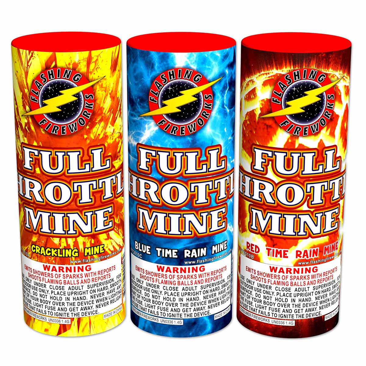 Full Throttle Mine | Cakes | Flashing Fireworks