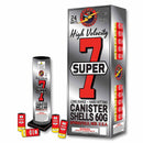 Super 7 Canister Shells by Flashing Fireworks Wholesale