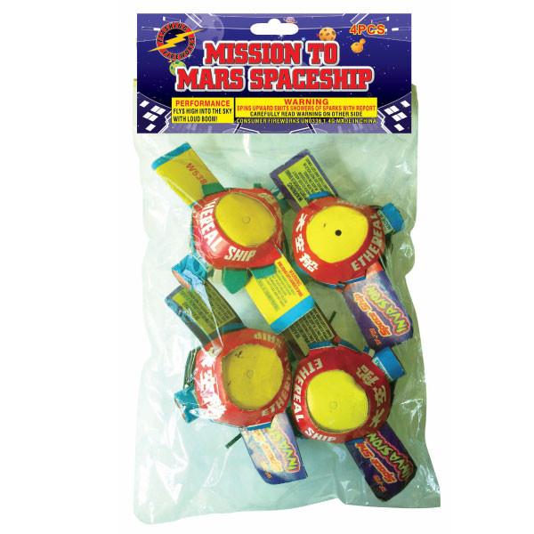 Mission to Mars Spaceship by Flashing Fireworks Wholesale