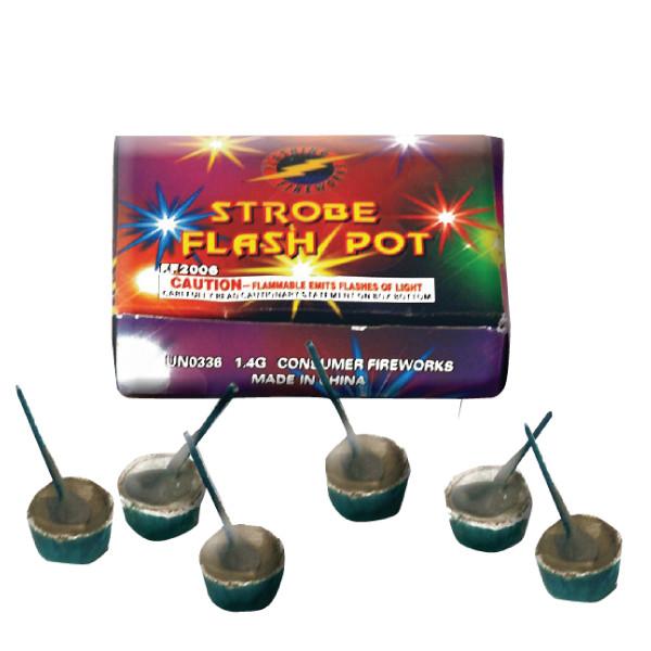 Strobe Flash Pot by Flashing Fireworks Wholesale