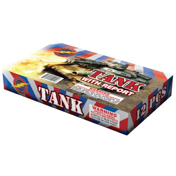 Tank with Report by Flashing Fireworks Wholesale