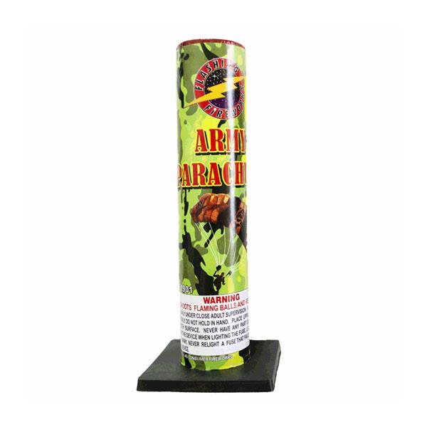 Army Parachute by Flashing Fireworks Wholesale