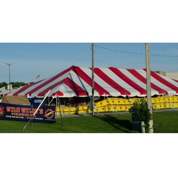 Wild Willy's Fireworks Tent