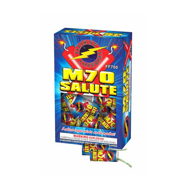 M70 Salute by Flashing Fireworks Wholesale