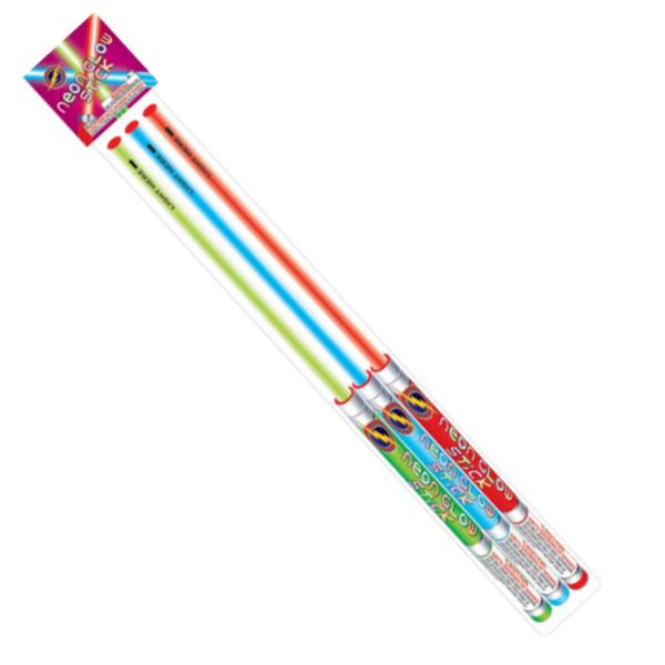 Neon Glow Stick Sparklers Flashing Fireworks