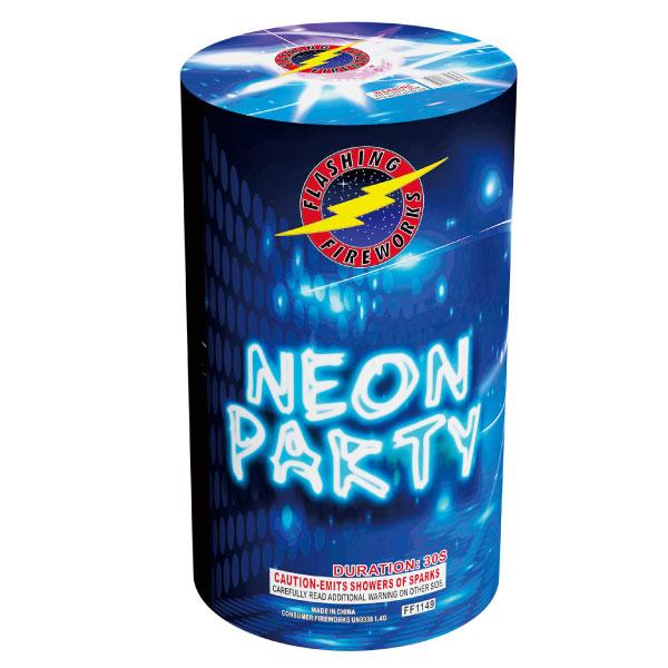 Neon Party Fountain by Flashing Fireworks Wholesale