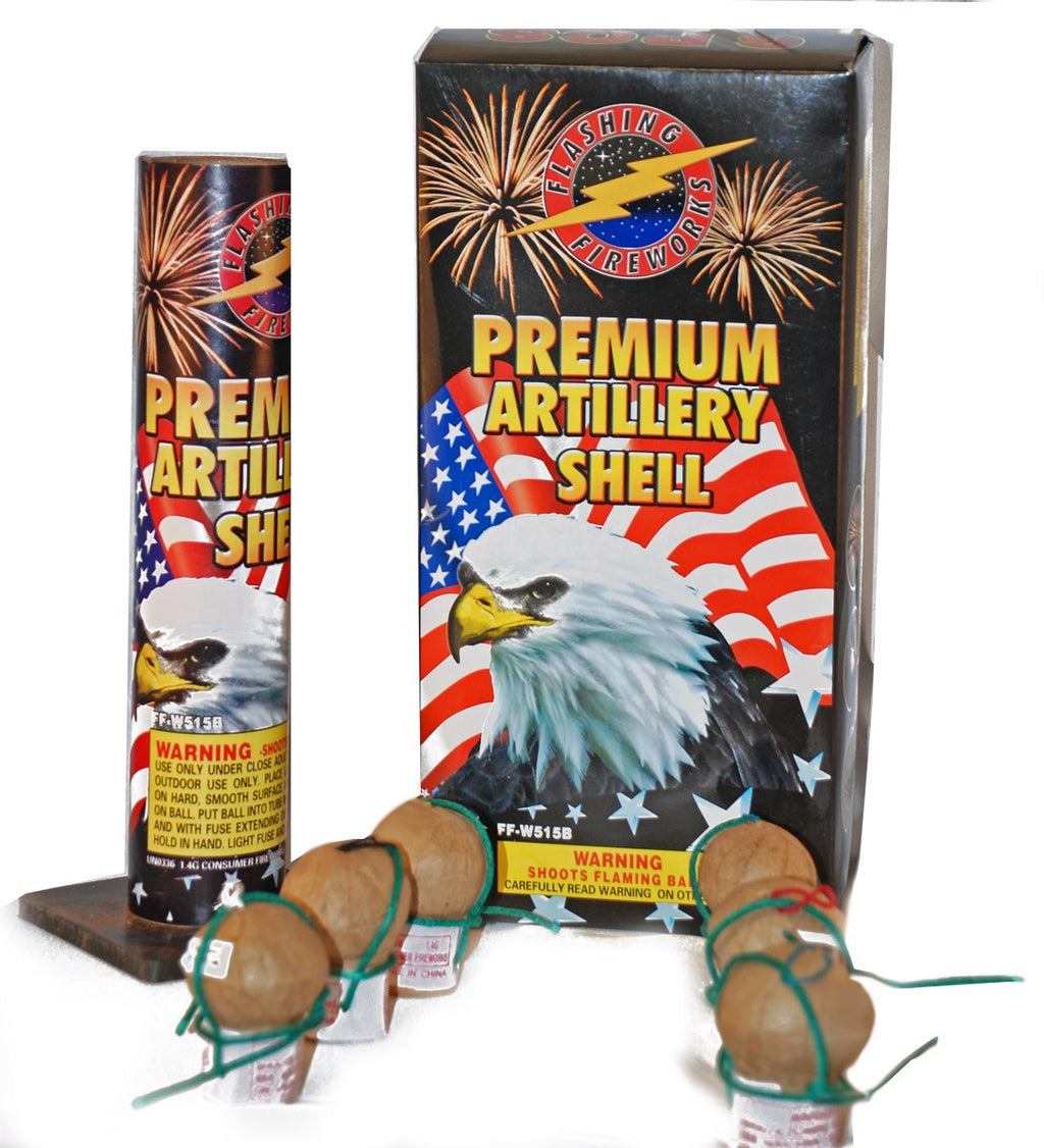 Premium Artillery Shell | Artillery Shells | Flashing Fireworks