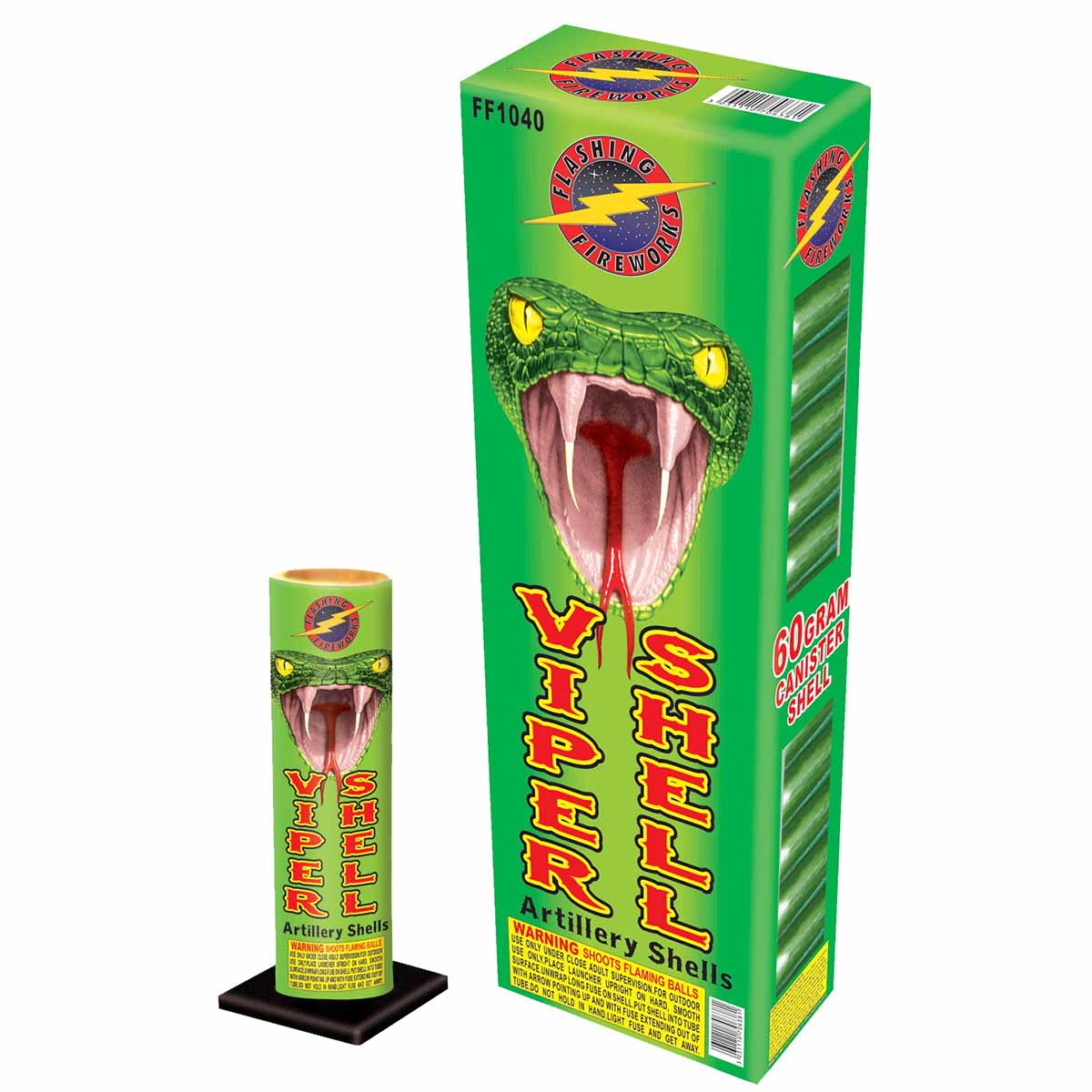 Viper Shell | Artillery Shells | Flashing Fireworks